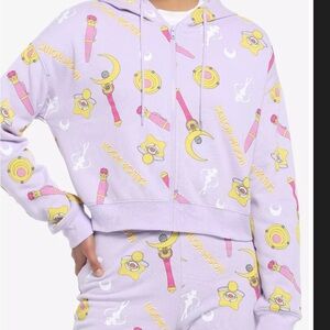 Sailor Moon Lavender Hoodie